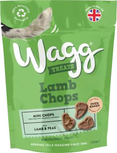 Wagg Dog Treats Lamb Chops 125g