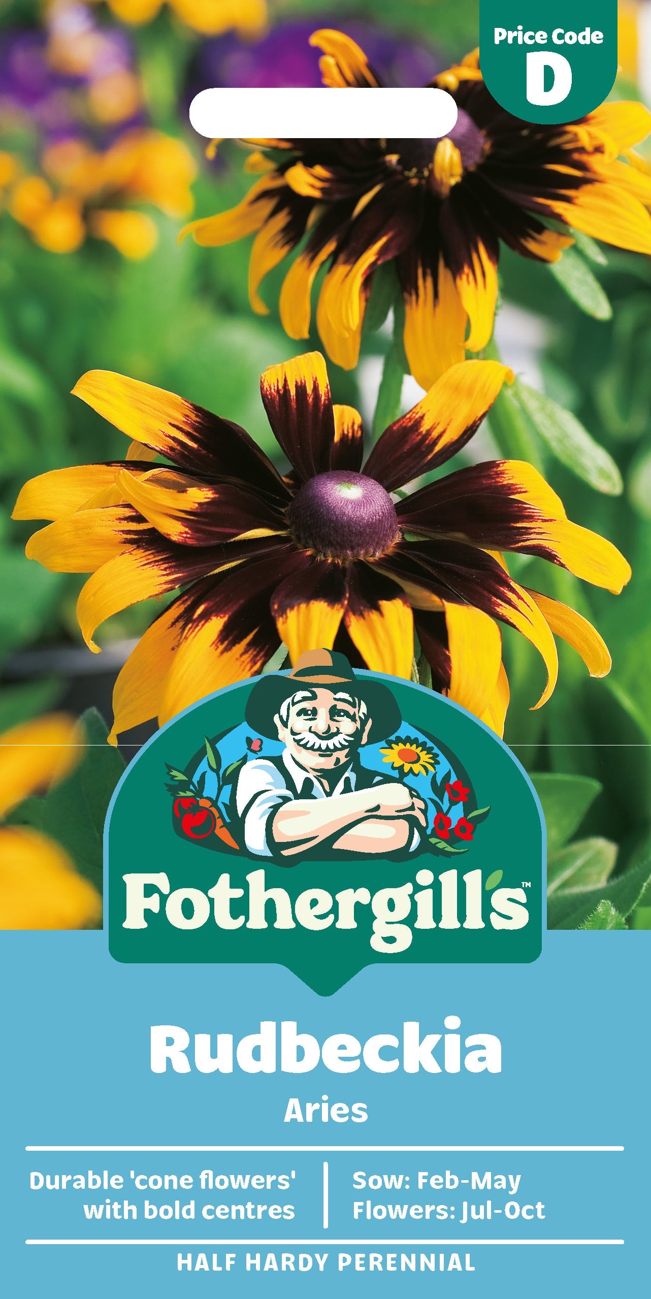 Mr Fothergill's Rudbeckia Aries Seeds Packet