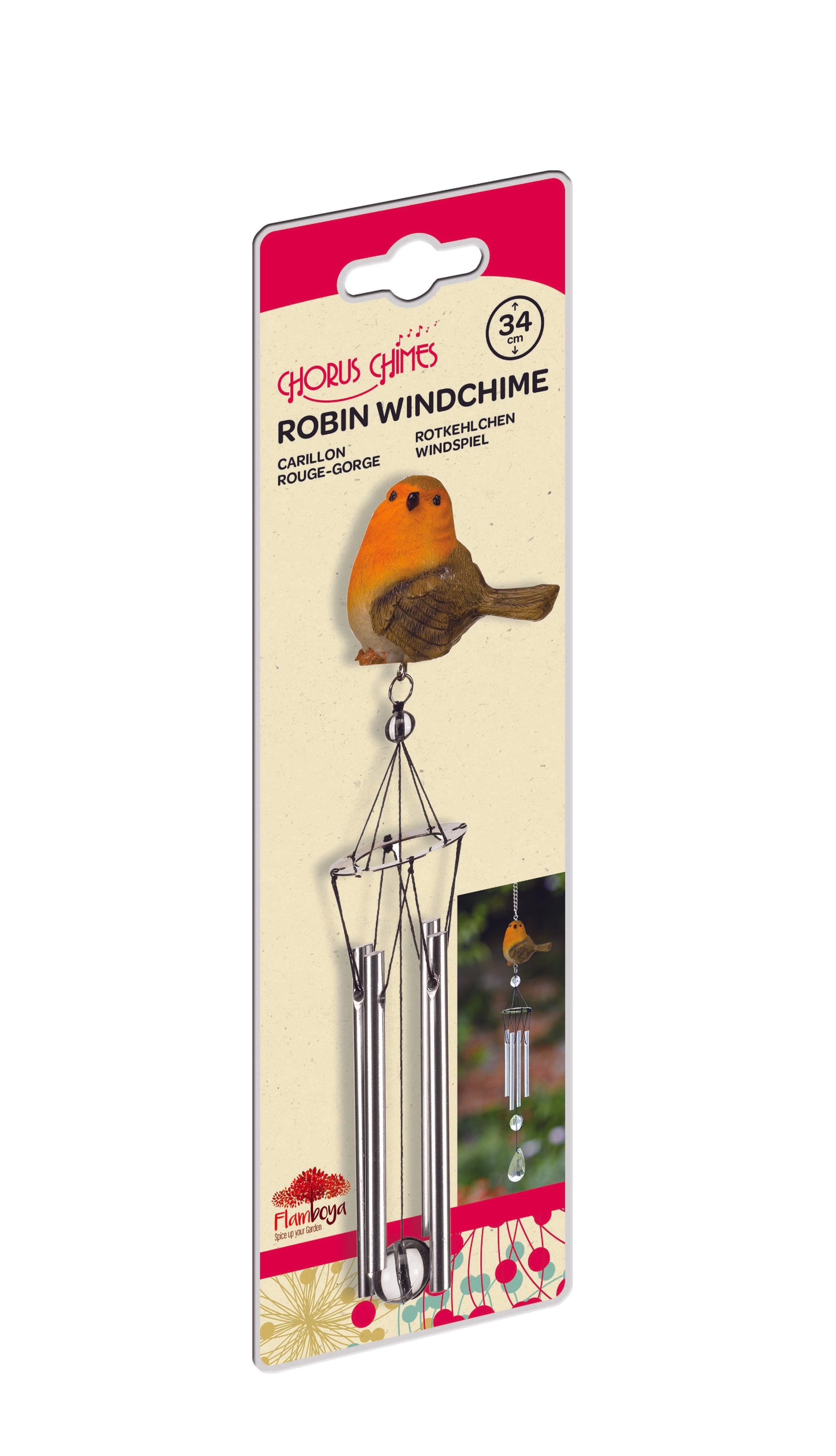 Robin windchime