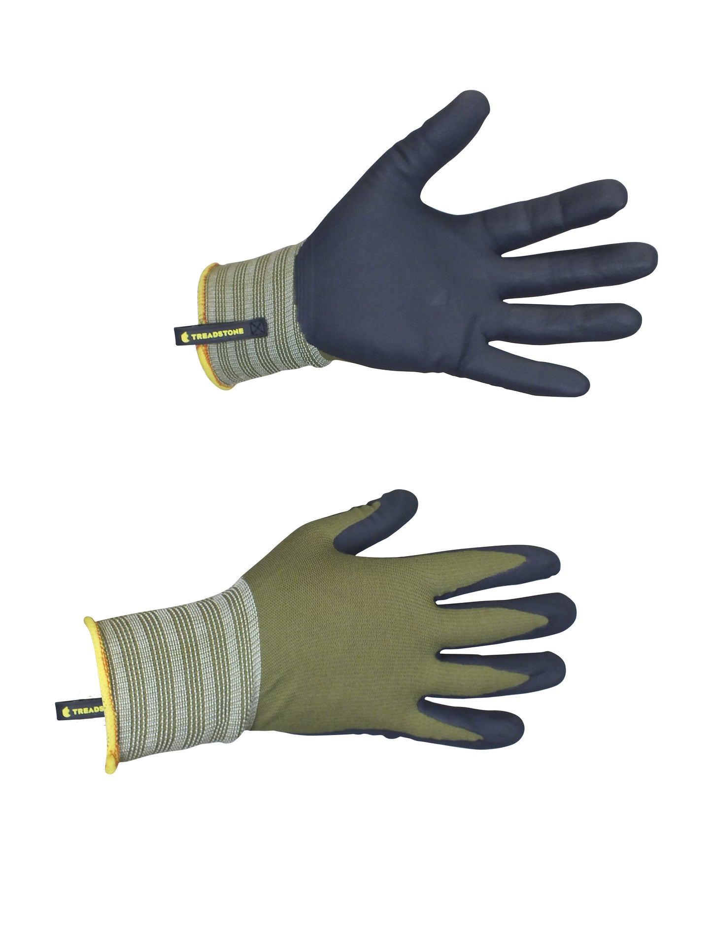 Gloves on white background