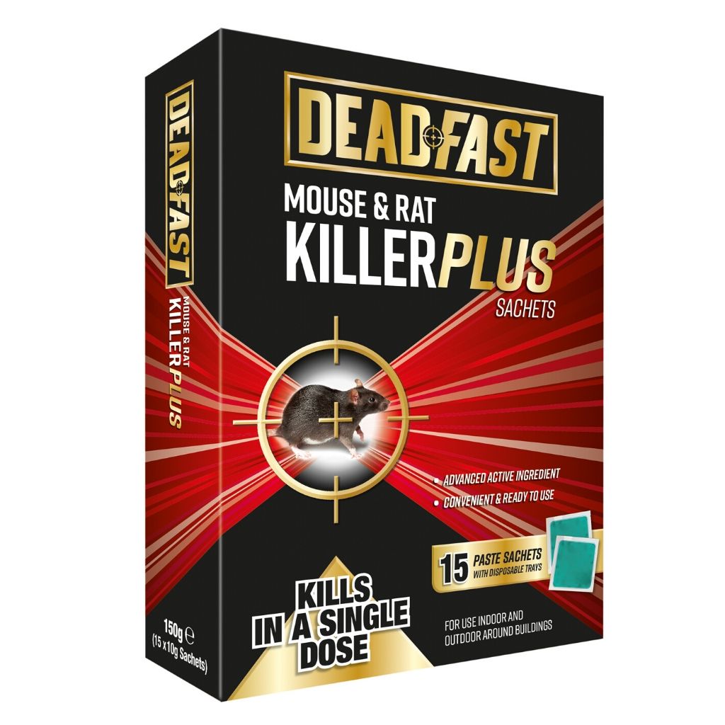 Deadfast Mouse and Rat Killer Plus x 15 Sachets