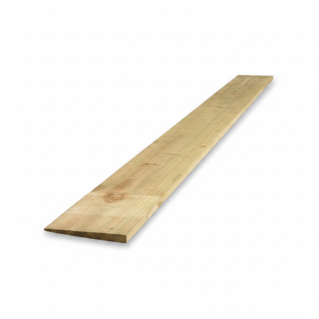 Feather Edge Board Green Tan