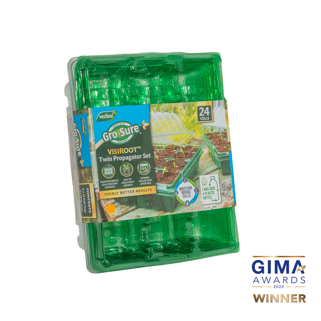 Westland Gro-Sure Visiroot Twin Propagator Set