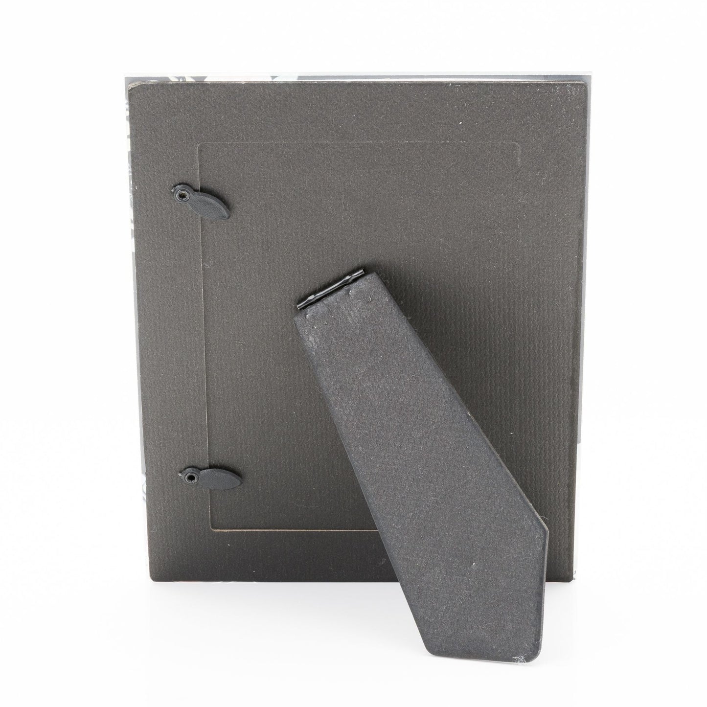 Grey back of a photo frame