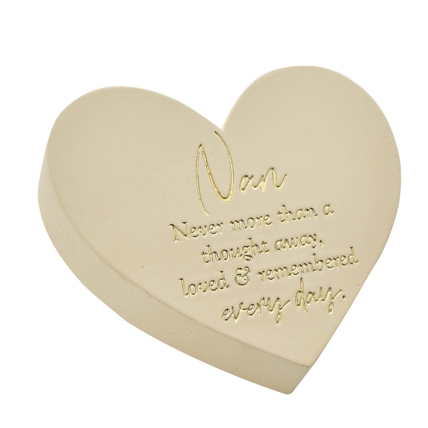 Beige ceramic plaque on a white background