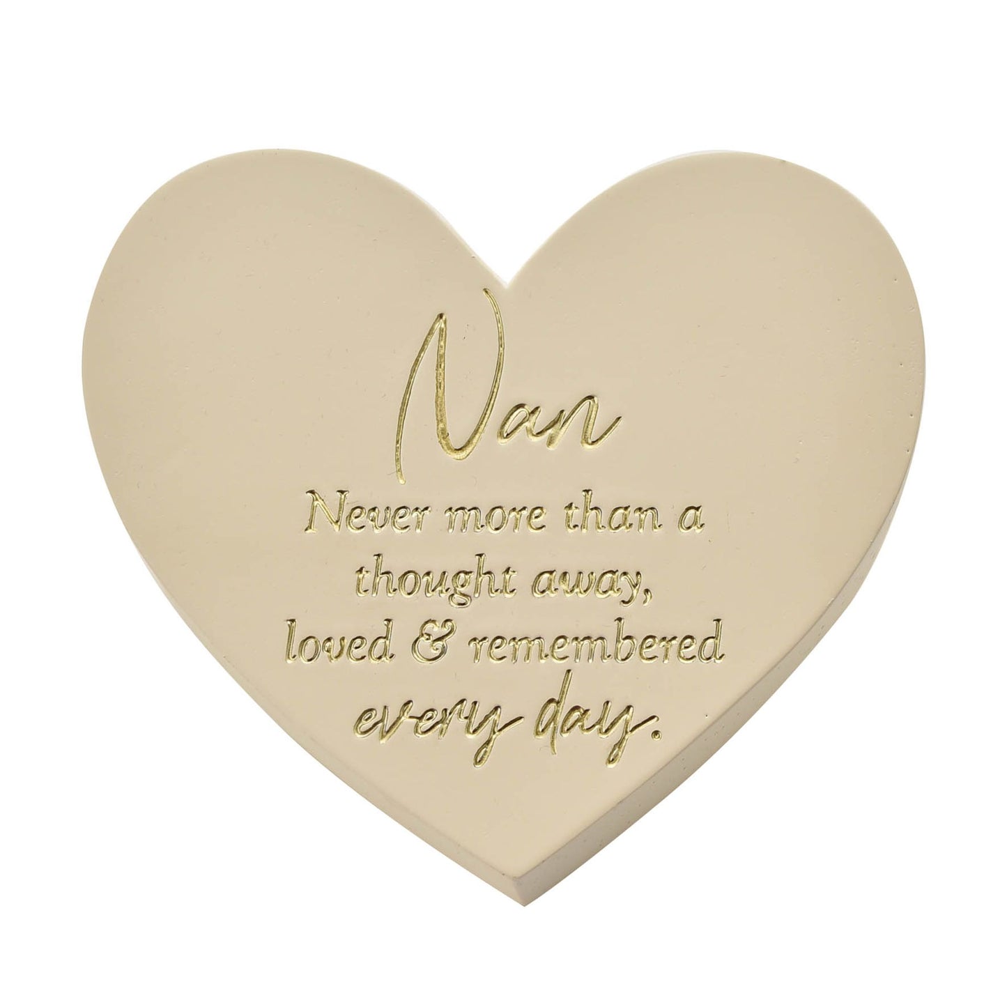 Beige ceramic plaque on a white background