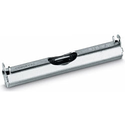 Metallic tool or device on a white background