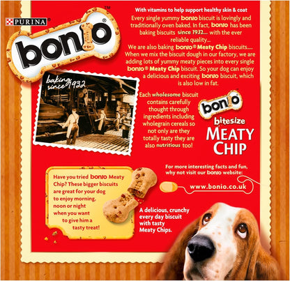 Bonio Meaty Chip Bitesize 400g