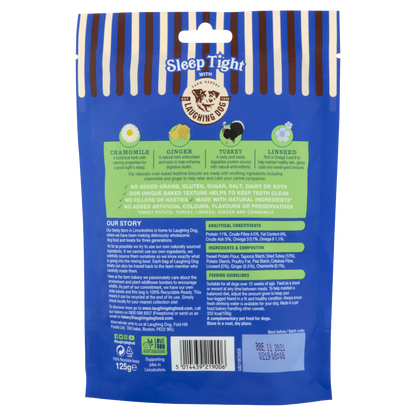 Laughing Dog Sleep Tight Dog Treats 125g