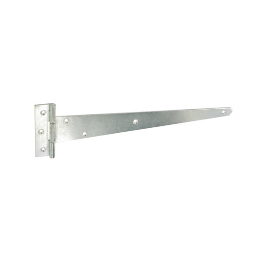 Metal hinge on a white background