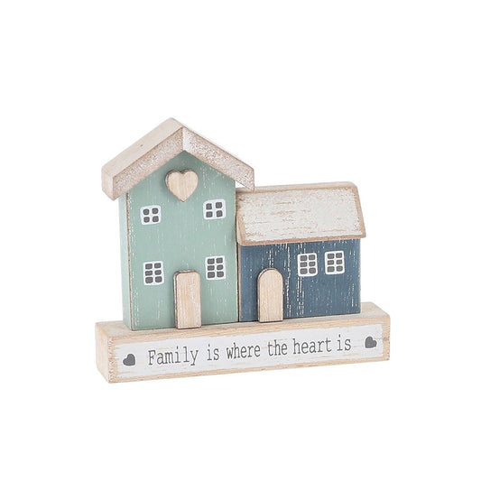Love Lane 2 House Plaque Family