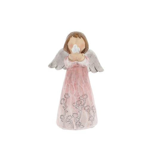 Small angel wearing pink