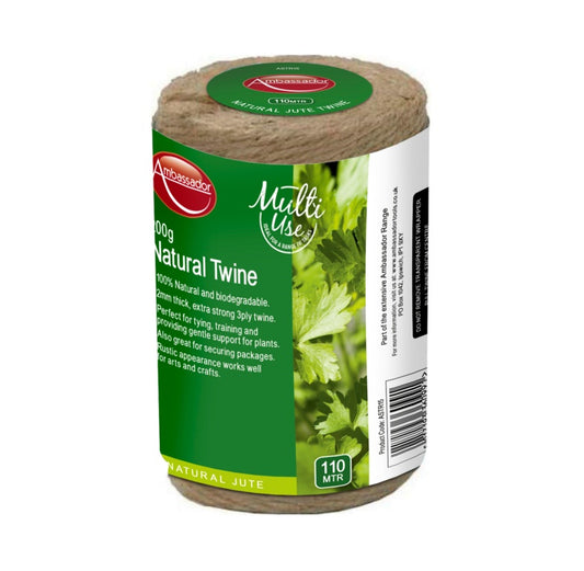 Ambassador Multi Use Natural Twine on a white background