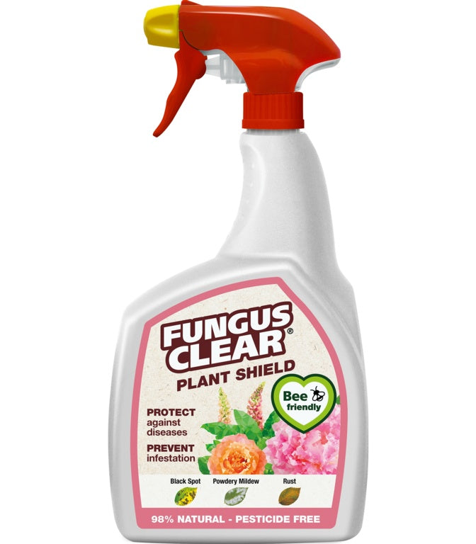 Fungus Clear Plant Shield spray bottle | Bee friendly natural fungicide for plants | UK Black Spot, Powdery Mildew, Rust treatment