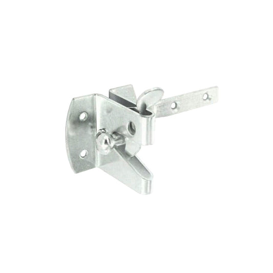 Metal latch on a white background