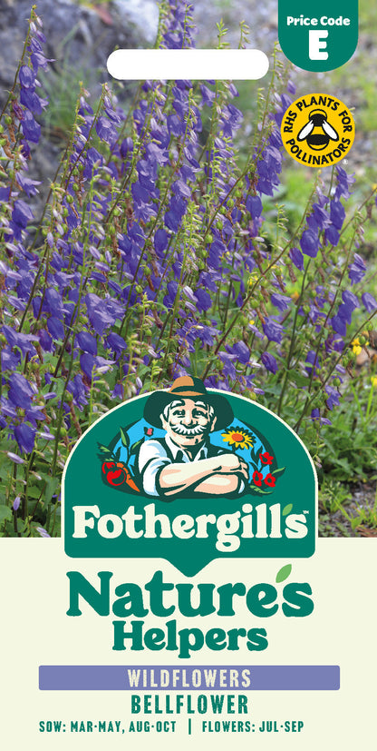 Mr Fothergill's Bellflower Seeds Packet