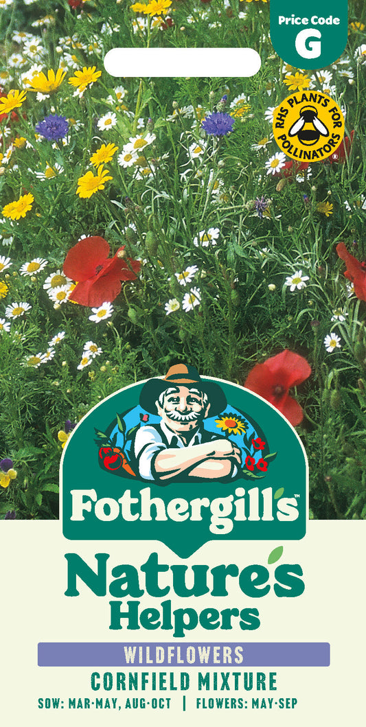 Mr Fothergill's Cornfield Mixture Seeds Packet