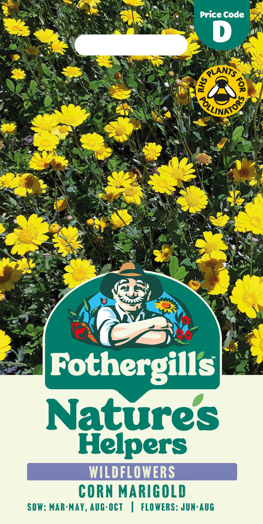 Mr Fothergill's Corn Marigold Seeds Packet
