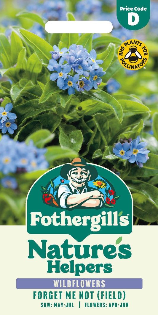Mr Fothergill's Forget Me Not (Field) Seeds Packet