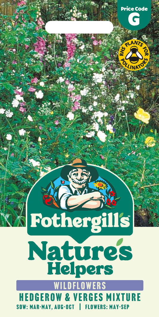 Mr Fothergill's Hedgerow & Verges Seeds Packet