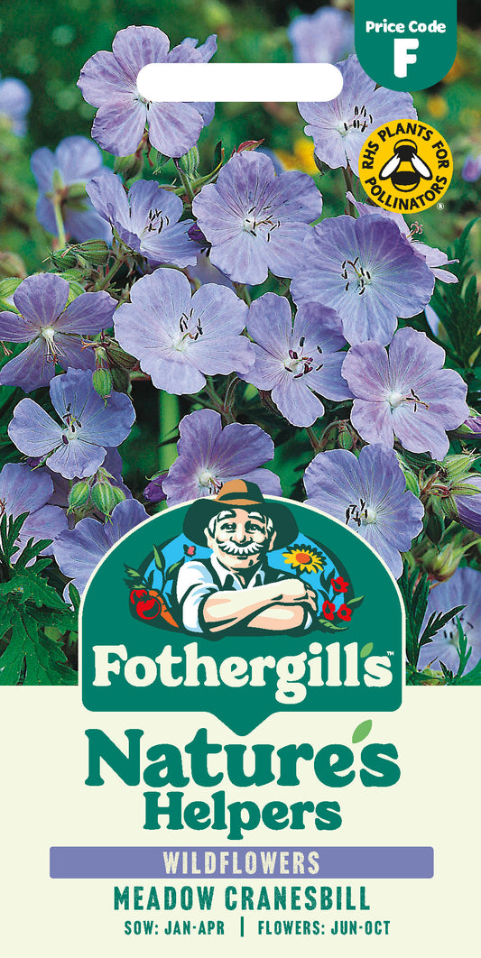 Mr Fothergill's Meadow Cranesbill Seeds Packet