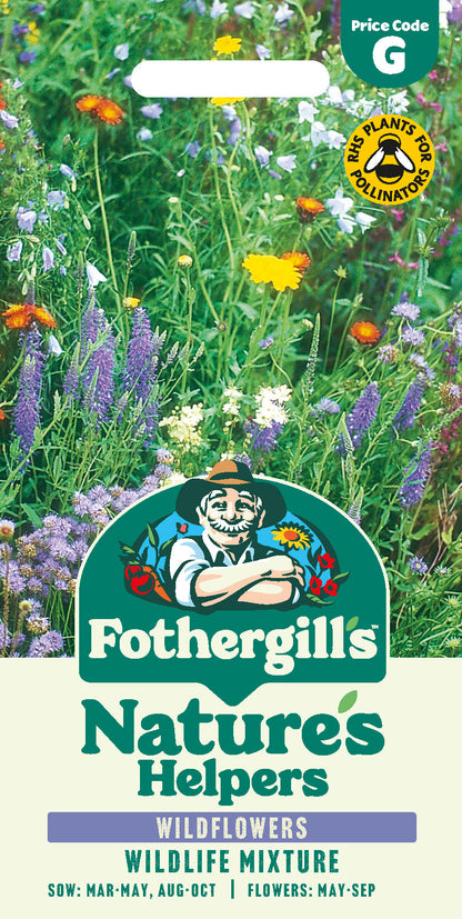 Mr Fothergill's Wildlife Mixture Seeds Packet