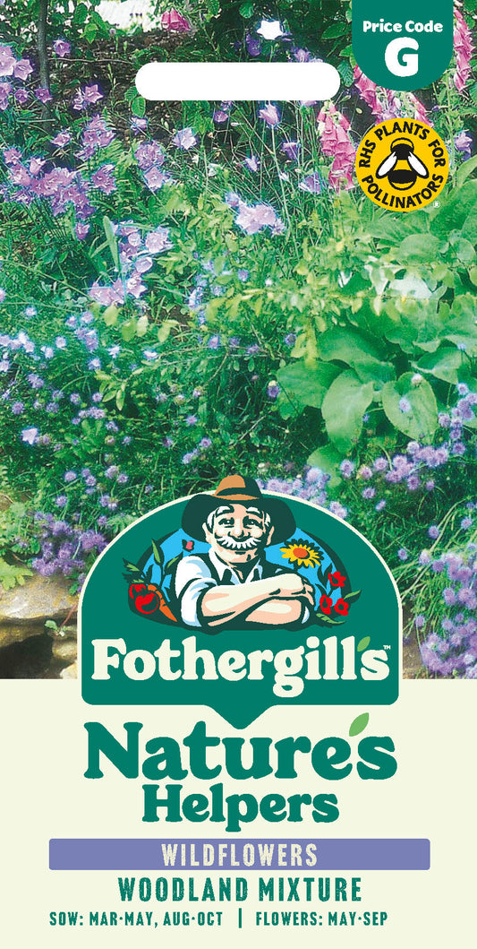 Mr Fothergill's Woodland Mixture Seeds Packet