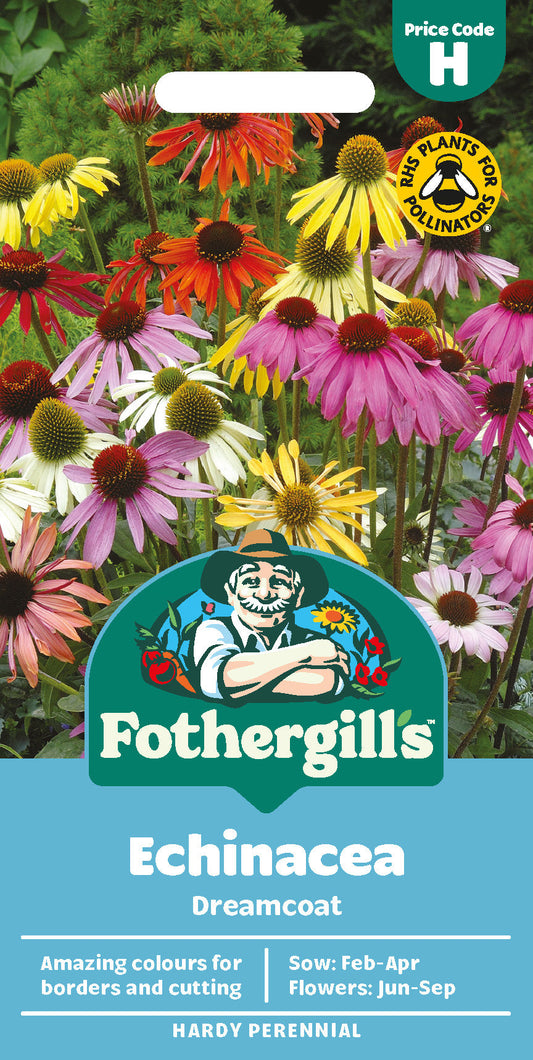 Mr Fothergill's Echinacea Dreamcoat Seeds Packet
