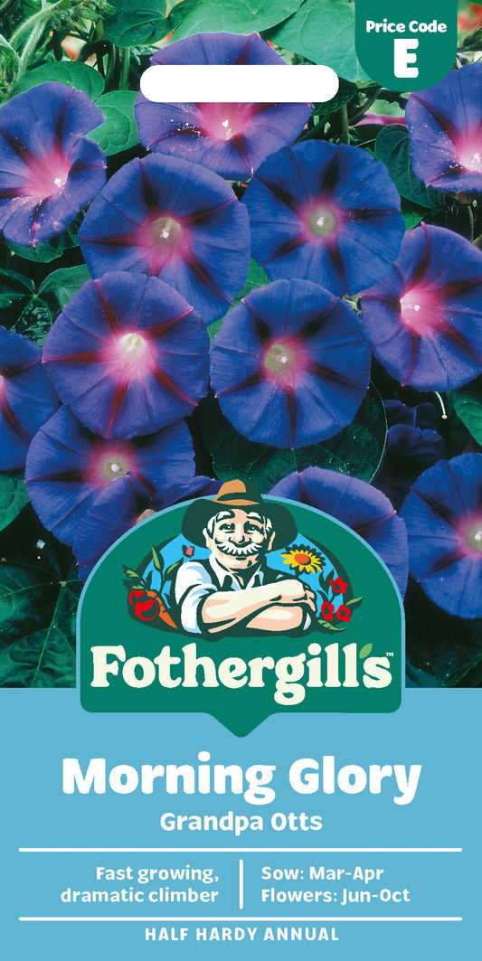 Mr Fothergill's Morning Glory Grandpa Otts Seeds Packet
