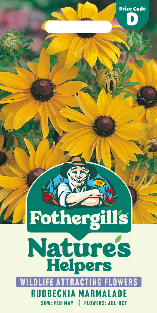 Mr Fothergill's Rudbeckia Marmalade Seeds Packet