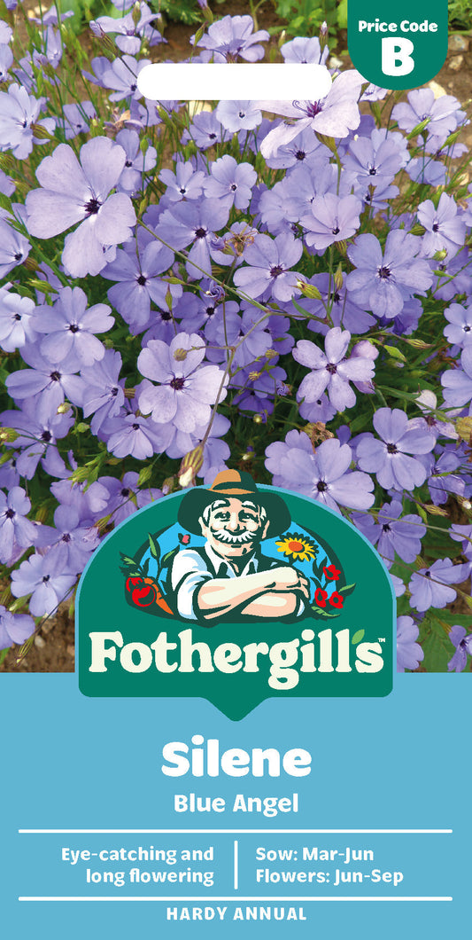 Mr Fothergill's Silene Blue Angel Seeds Packet