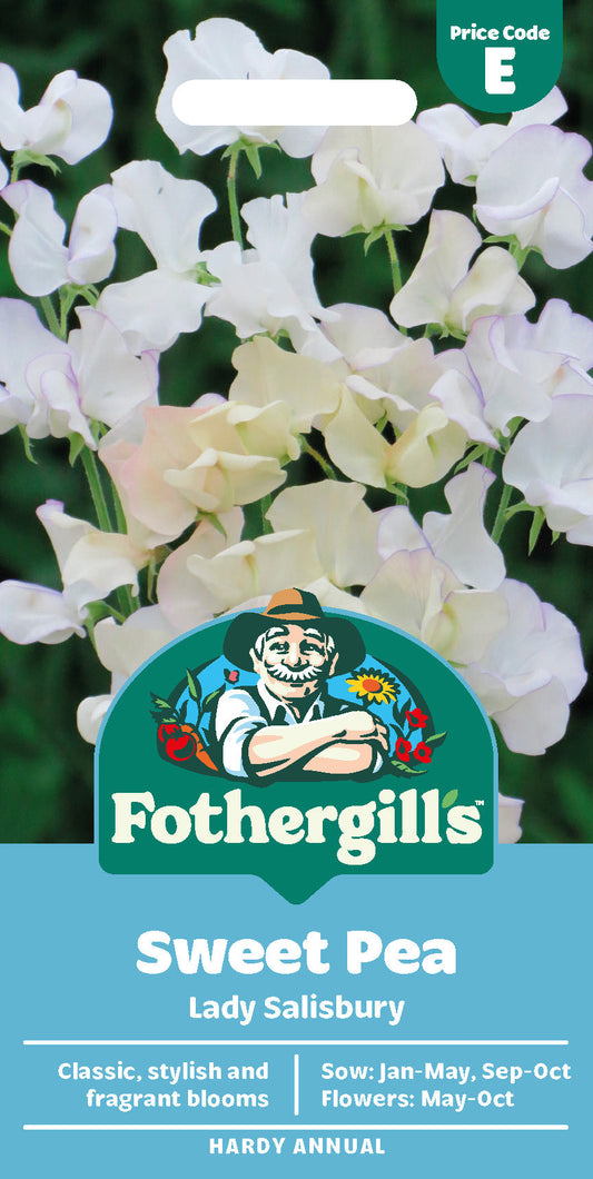 Mr Fothergill's Sweet Pea Lady Salibury Seeds Packet