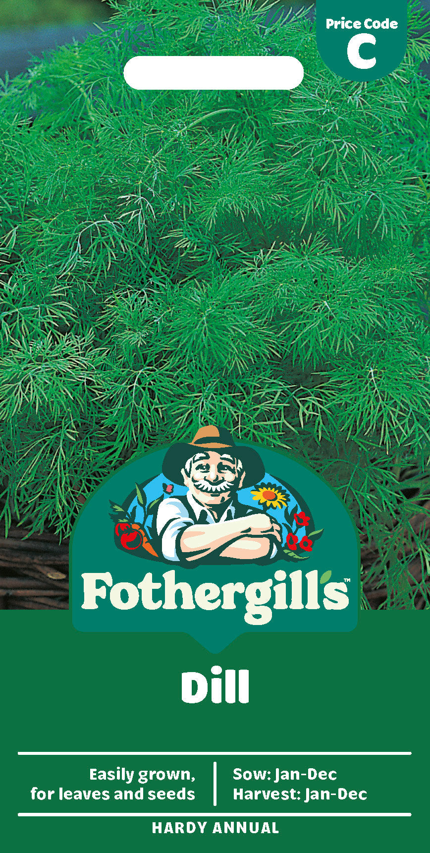 Mr Fothergill's Dill Seeds Packet