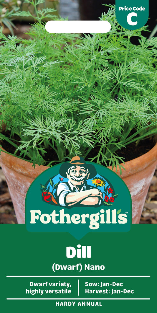Mr Fothergill's Dill (Dwarf) Nano Seeds Packet
