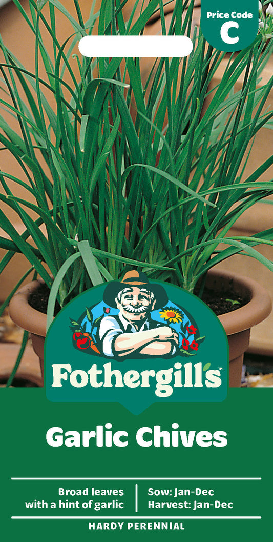Mr Fothergill's Garlic Chives Seeds Packet