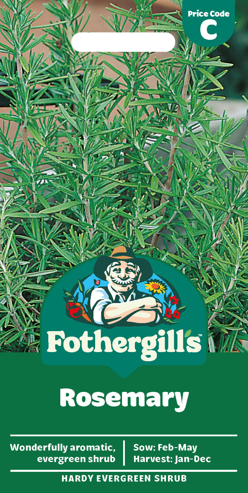 Mr Fothergill's Rosemary Seeds Packet
