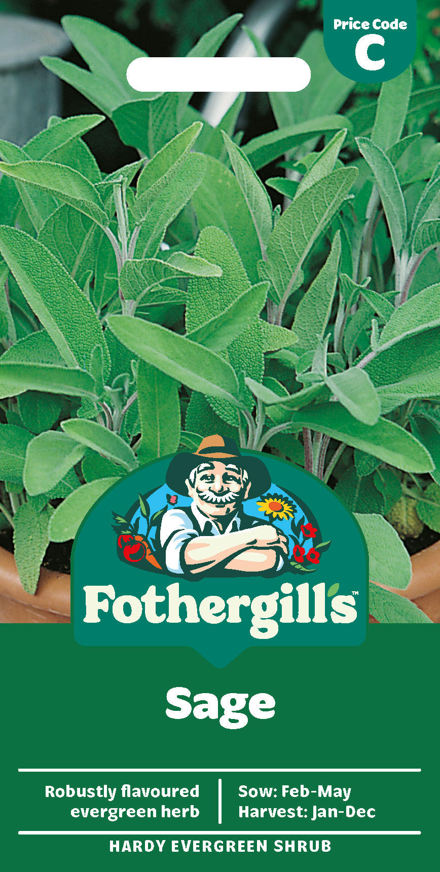 Mr Fothergill's Sage Seeds Packet