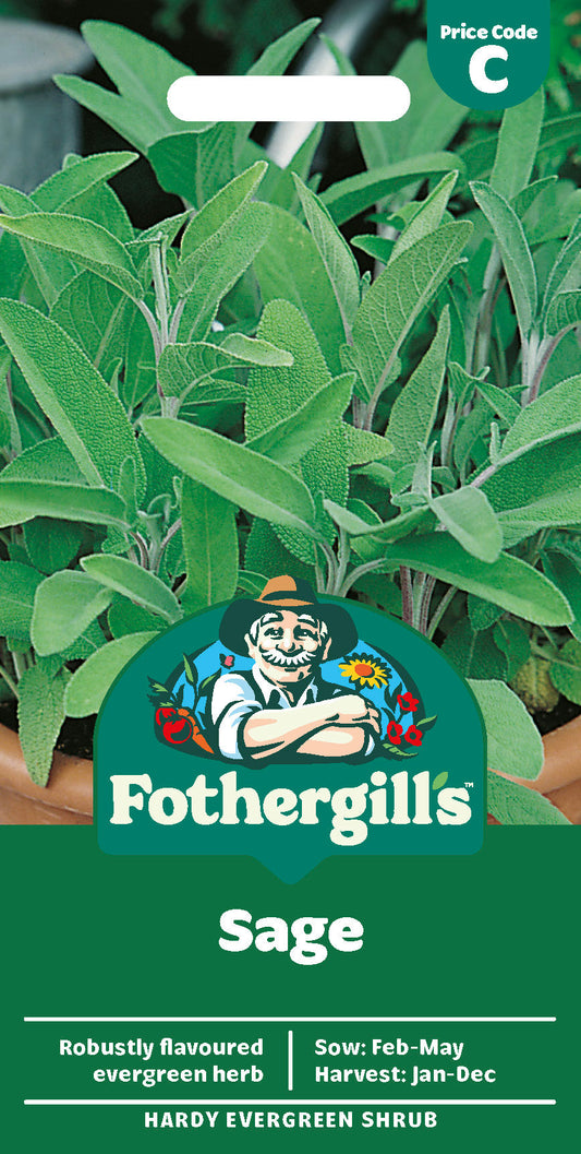 Mr Fothergill's Sage Seeds Packet