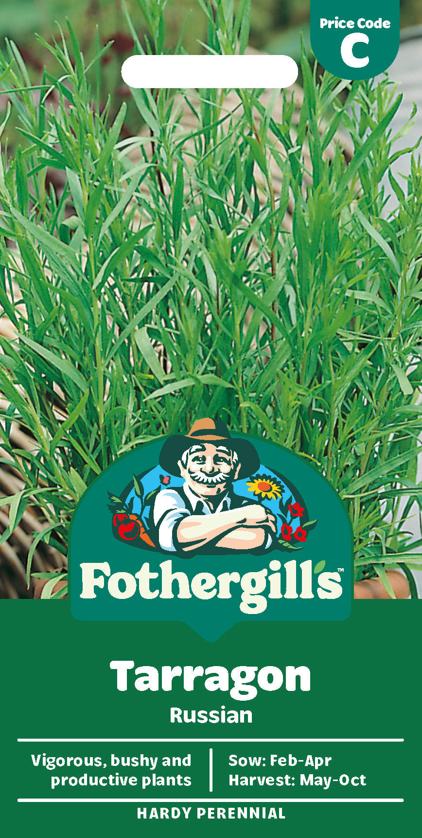 Mr Fothergill's Tarragon Russian Seeds Packet