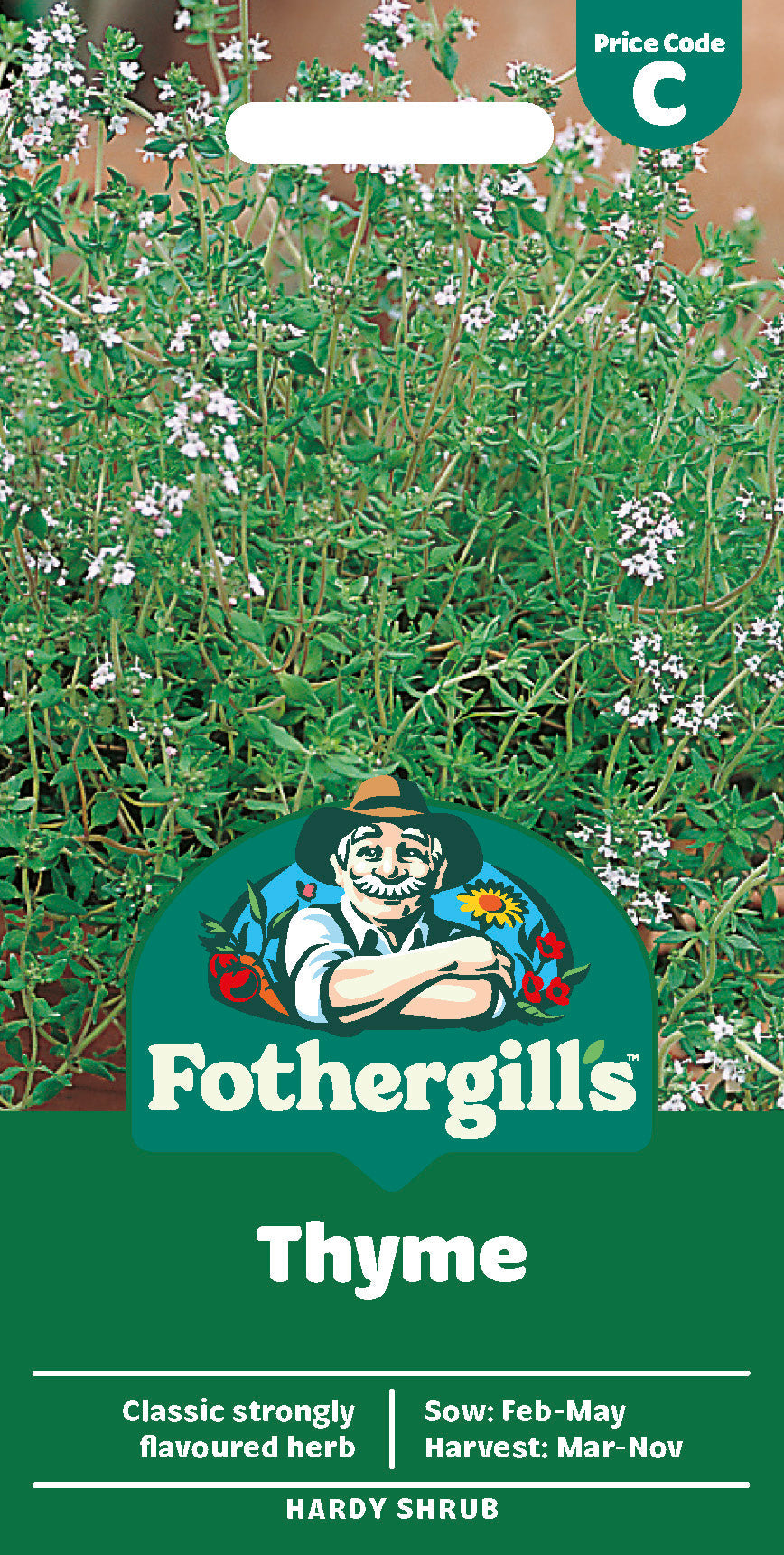 Mr Fothergill's Thyme Seeds Packet