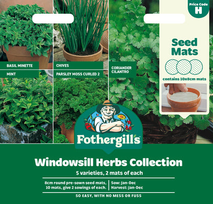 Mr Fothergill's Mat Herb Collection Seeds Packet