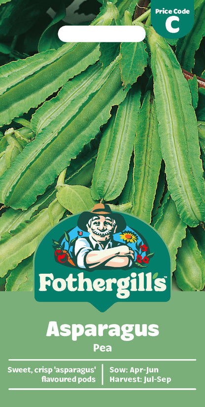 Mr Fothergill's Asparagus Pea Seeds Packet