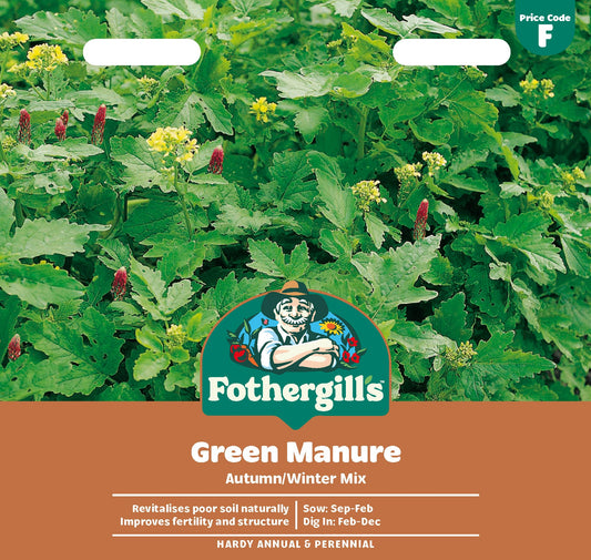 Mr Fothergill's Green Manure Autumn/Winter Mix Seeds Packet