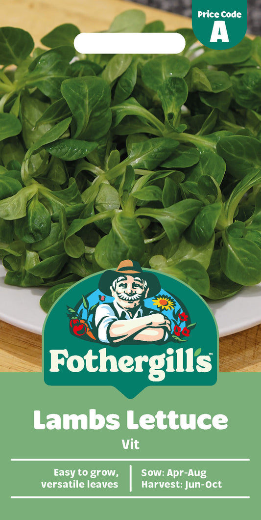 Mr Fothergill's Lambs Lettuce Vit Seeds Packet