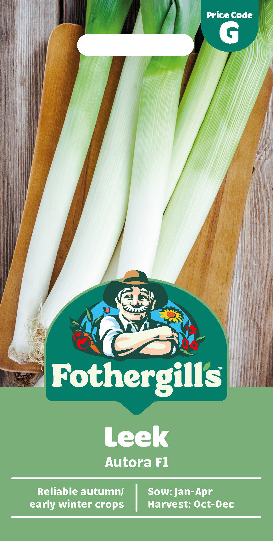 Mr Fothergill's Leek Autora F1 Seeds Packet