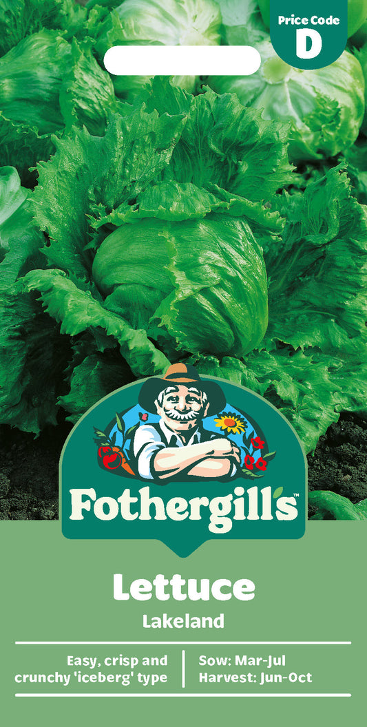 Mr Fothergill's Lettuce Lakeland Seeds Packet