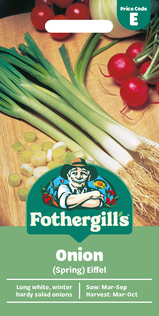 Mr Fothergill's Onion (Spring) Eiffel Seeds Packet