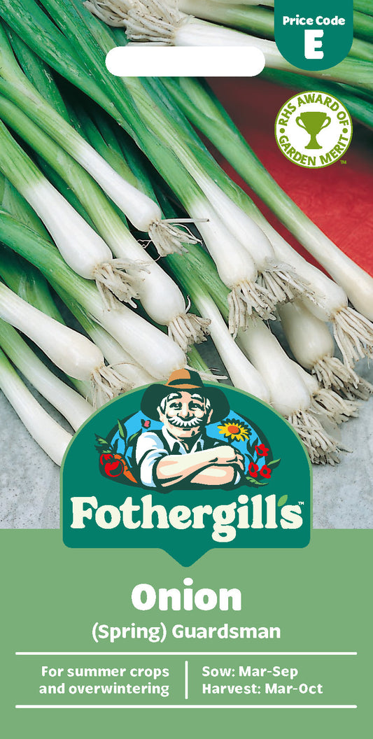 Mr Fothergill's Onion (Spring) Guardsman Seeds Packet