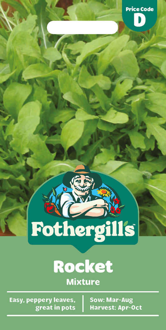 Mr Fothergill's Rocket Mix Seeds Packet
