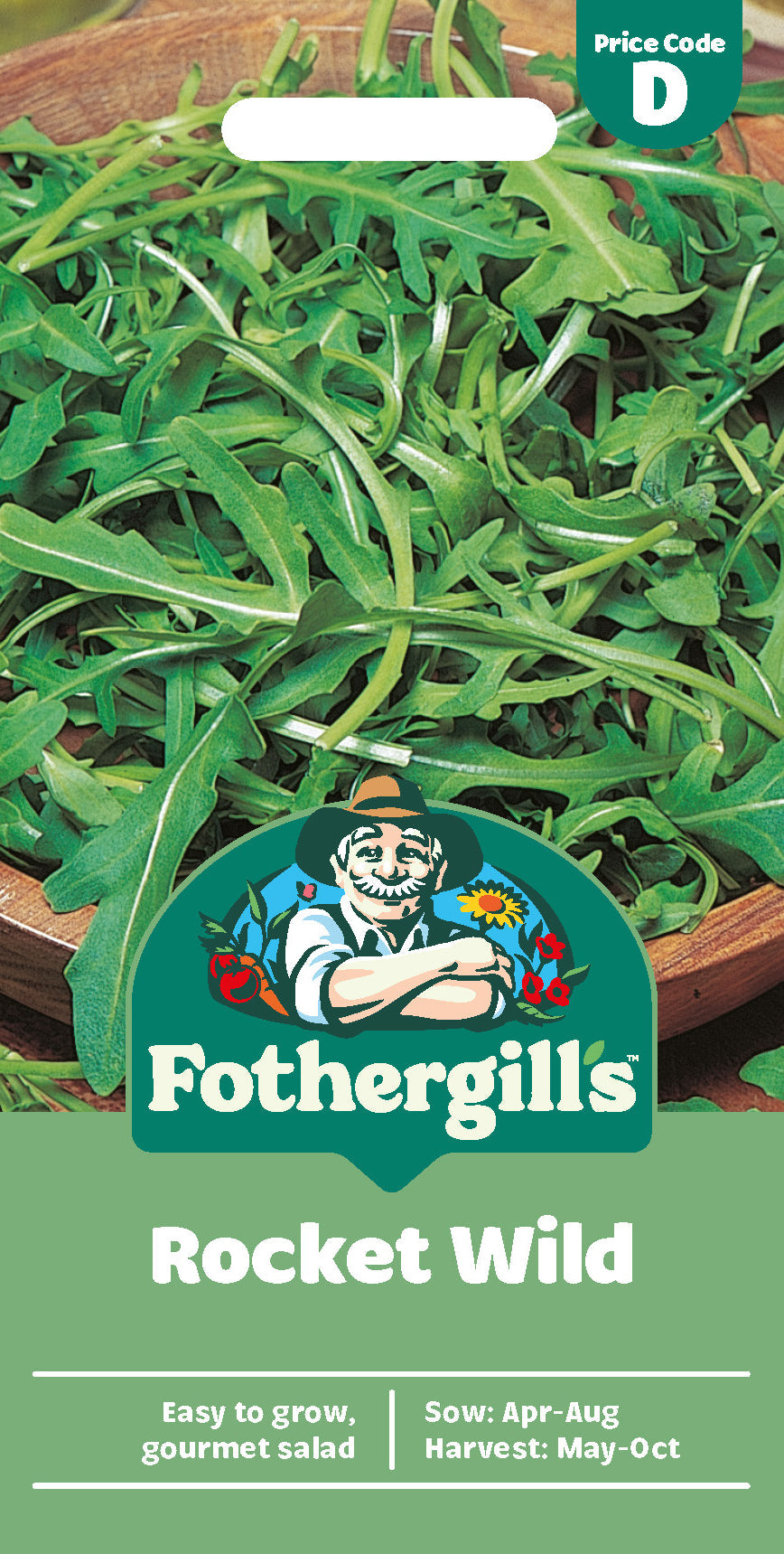 Mr Fothergill's Rocket Wild Seeds Packet